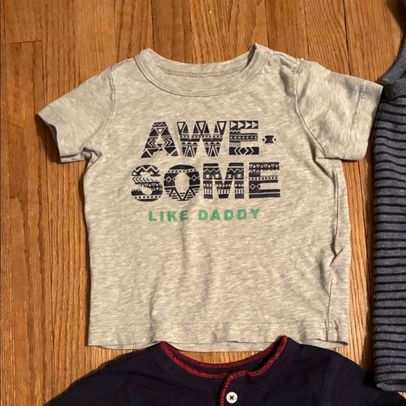 Assorted Kids Rompers and Tees- Gray, Blue, Green - Picture 2 of 11